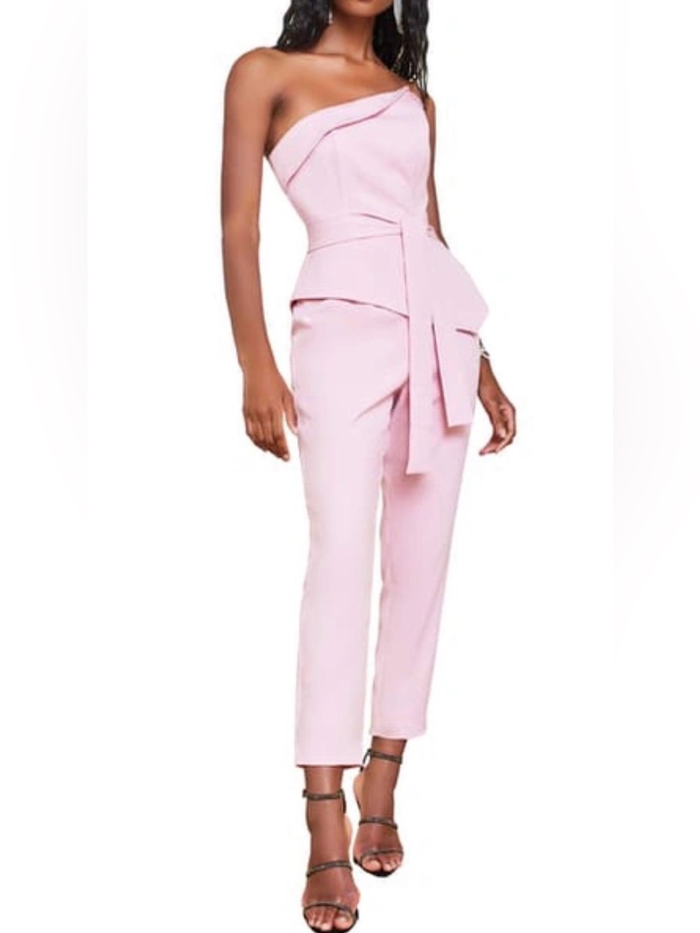 Lavish Alice Pink Jumpsuit